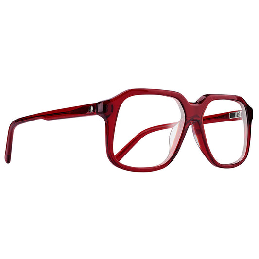 Spy Optics Eyeglass Frames Women's Hot Spot Optical 56 Translucent Brick Eyeglasses