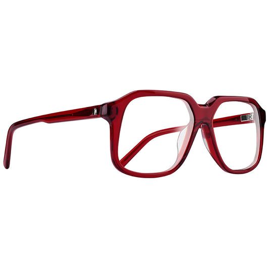 Spy Optics Eyeglass Frames Women's Hot Spot Optical 58 Translucent Brick Eyeglasses