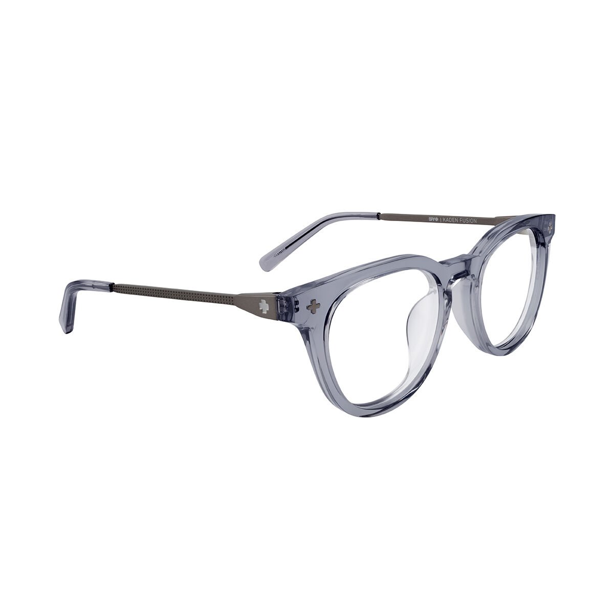 Spy Optics Eyeglass Frames Women's Kaden Fusion 52 Crystal Smoke Matte Dark Gunmetal Eyeglasses