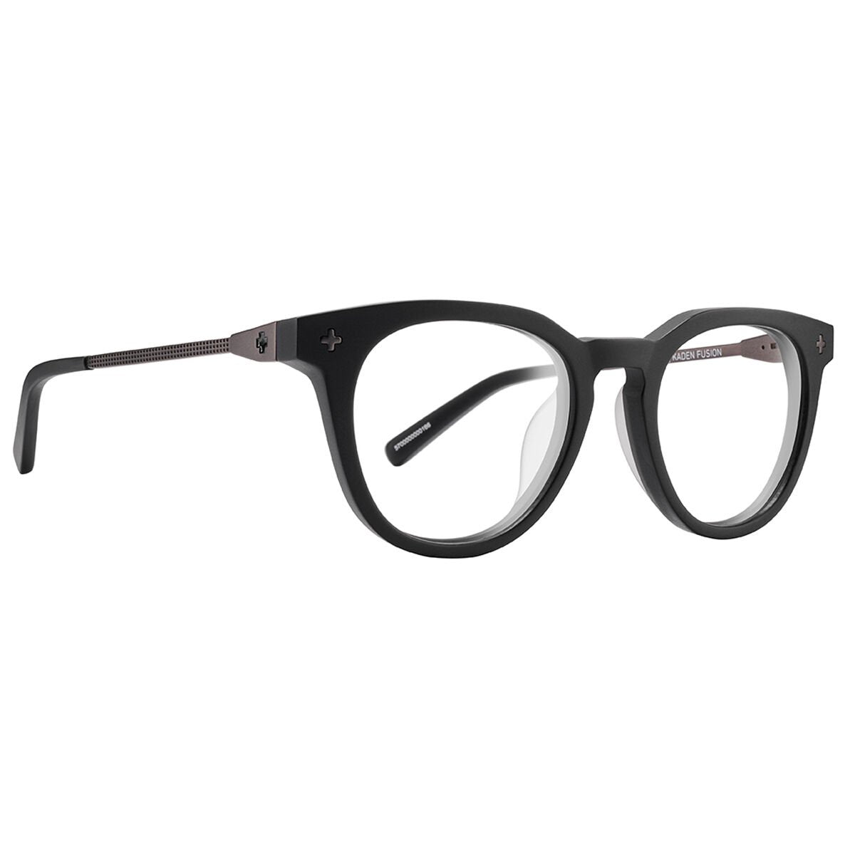 Spy Optics Eyeglass Frames Women's Kaden Fusion 52 Matte Black Matte Dark Gunmetal Eyeglasses