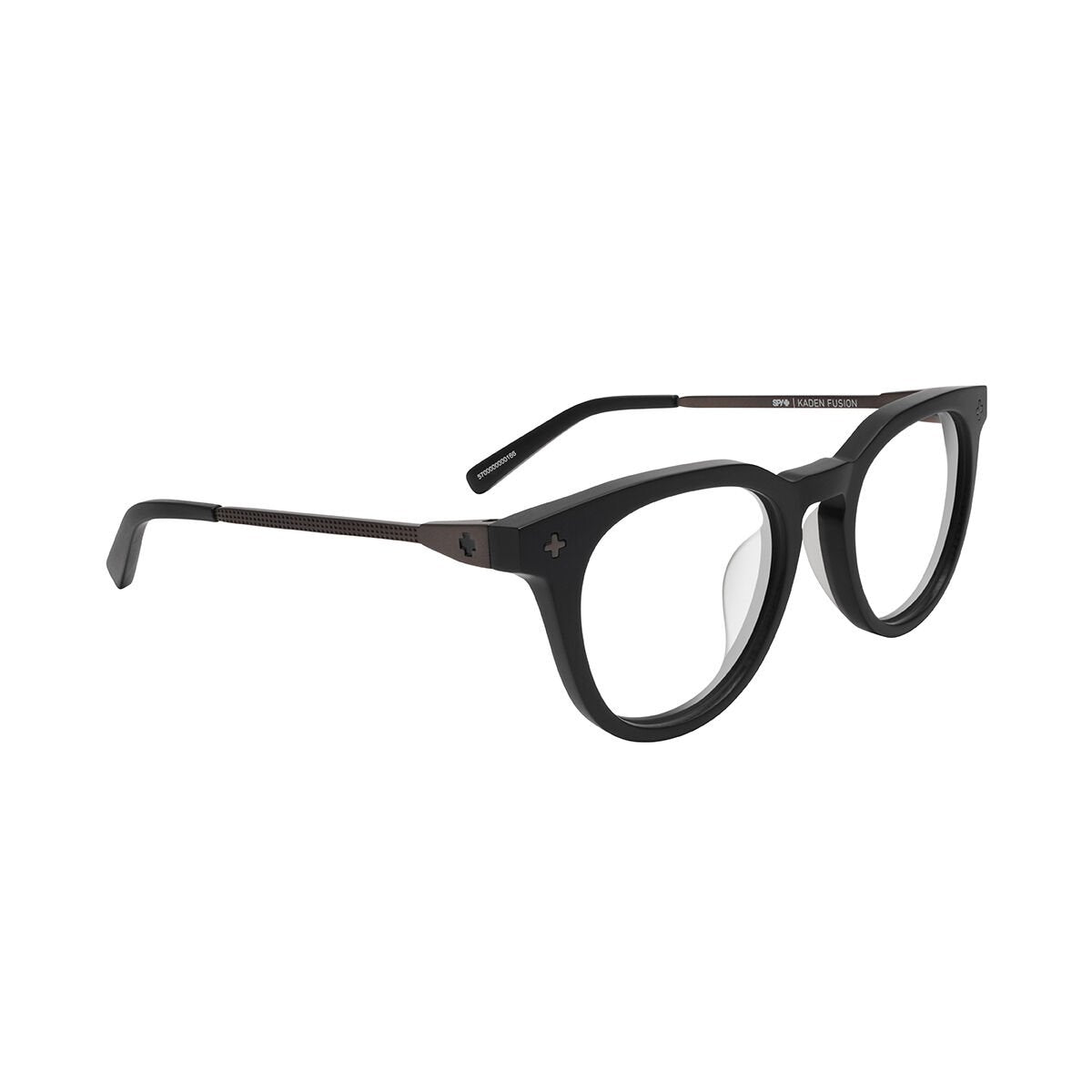 Spy Optics Eyeglass Frames Women's Kaden Fusion 52 Matte Black Matte Dark Gunmetal Eyeglasses