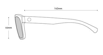 Spy Optics Unisex Blue Light Glasses Crossway Gaming Matte Black Eyeglasses