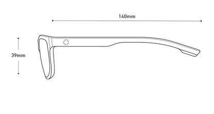 Spy Optics Eyeglass Frames Women's Justice 57 Matte Black Eyeglasses