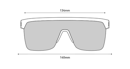 Spy Optics Men's Flynn 5050 Matte Black Sunglasses