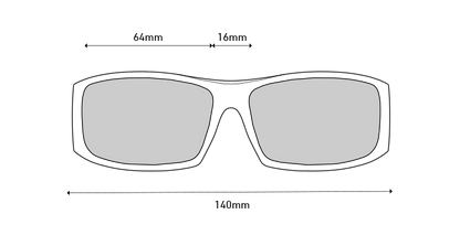 Spy Optics Men's Cooper Xl Matte Black Sunglasses