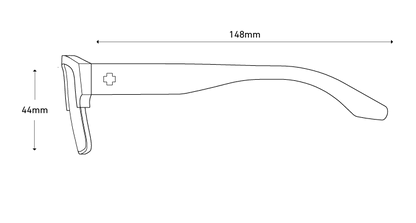 Spy Optics Eyeglass Frames Men's Cyrus 5050 Optical 58 Honey Tortoise Brushed Bronze Eyeglasses