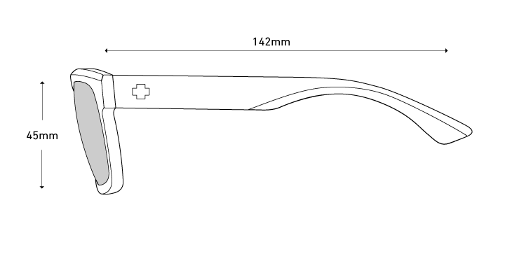 Spy Optics Women's Dessa Black Sunglasses