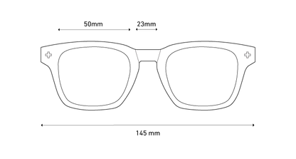 Spy Optics Eyeglass Frames Men's Hardwin Fusion 50 Honey Tortoise Brushed Bronze Eyeglasses