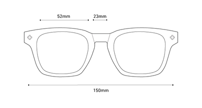 Spy Optics Eyeglass Frames Men's Hardwin Fusion 52 Black Brushed Bronze Eyeglasses