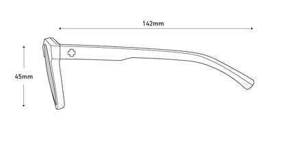 Spy Optics Women's Cedros Blush Tortoise Sunglasses