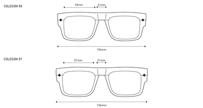 Spy Optics Eyeglass Frames Men's Coleson 55 Honey Tortoise Eyeglasses