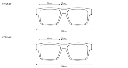 Spy Optics Eyeglass Frames Men's Cyrus Optical 58 Crystal Eyeglasses