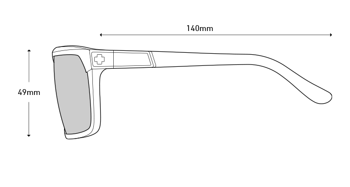 Spy Optics Men's Flynn Soft Black Matte Red Fade Sunglasses