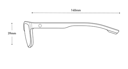 Spy Optics Eyeglass Frames Women's Justice 59 Matte Black Trans Sepia Eyeglasses