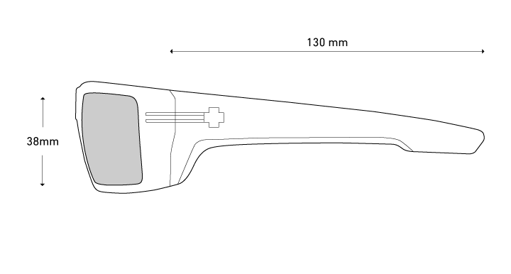 Spy Optics Men's Rebar Ansi Matte Black Sunglasses