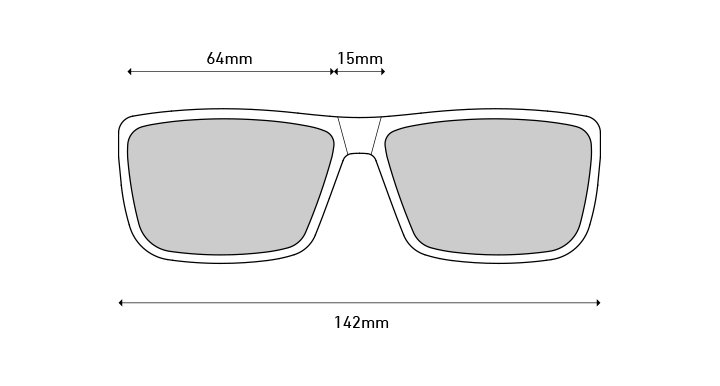 Spy Optics Men's Rocky Matte Translucent Gunmetal Sunglasses