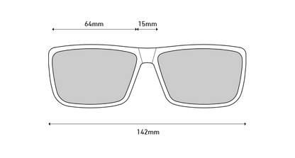 Spy Optics Men's Rocky Matte Translucent Gunmetal Sunglasses