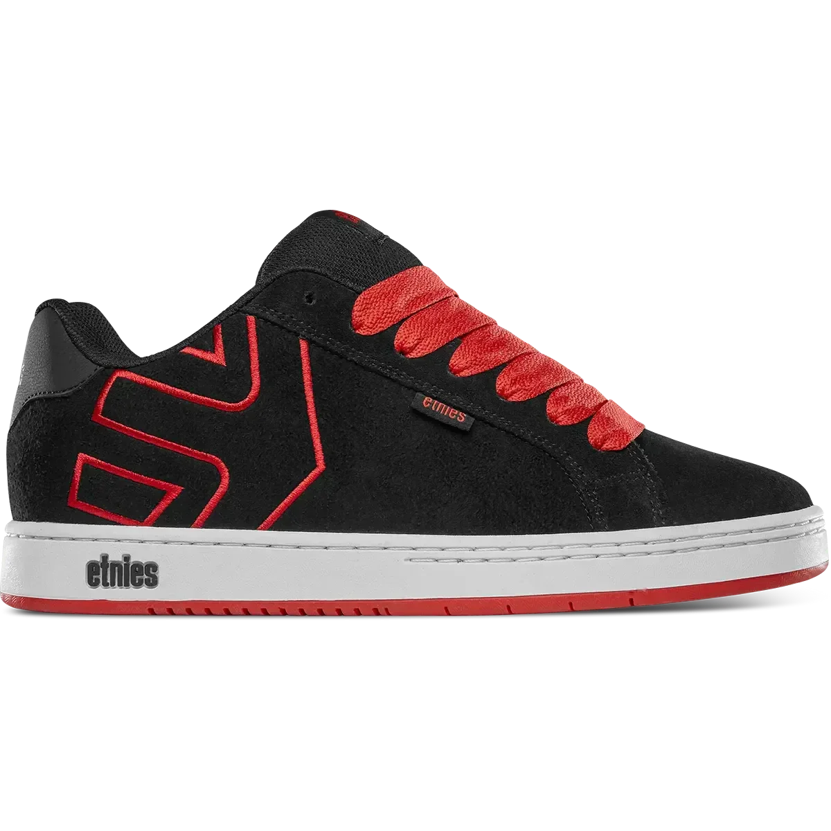 Etnies Men's Fader Black/Red Shoes