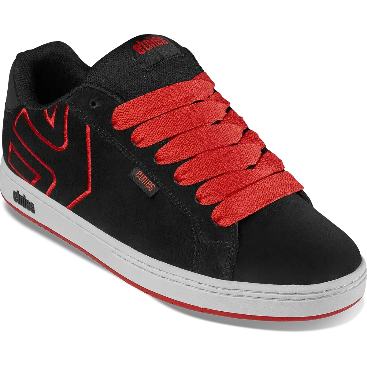 Etnies Men's Fader Black/Red Shoes