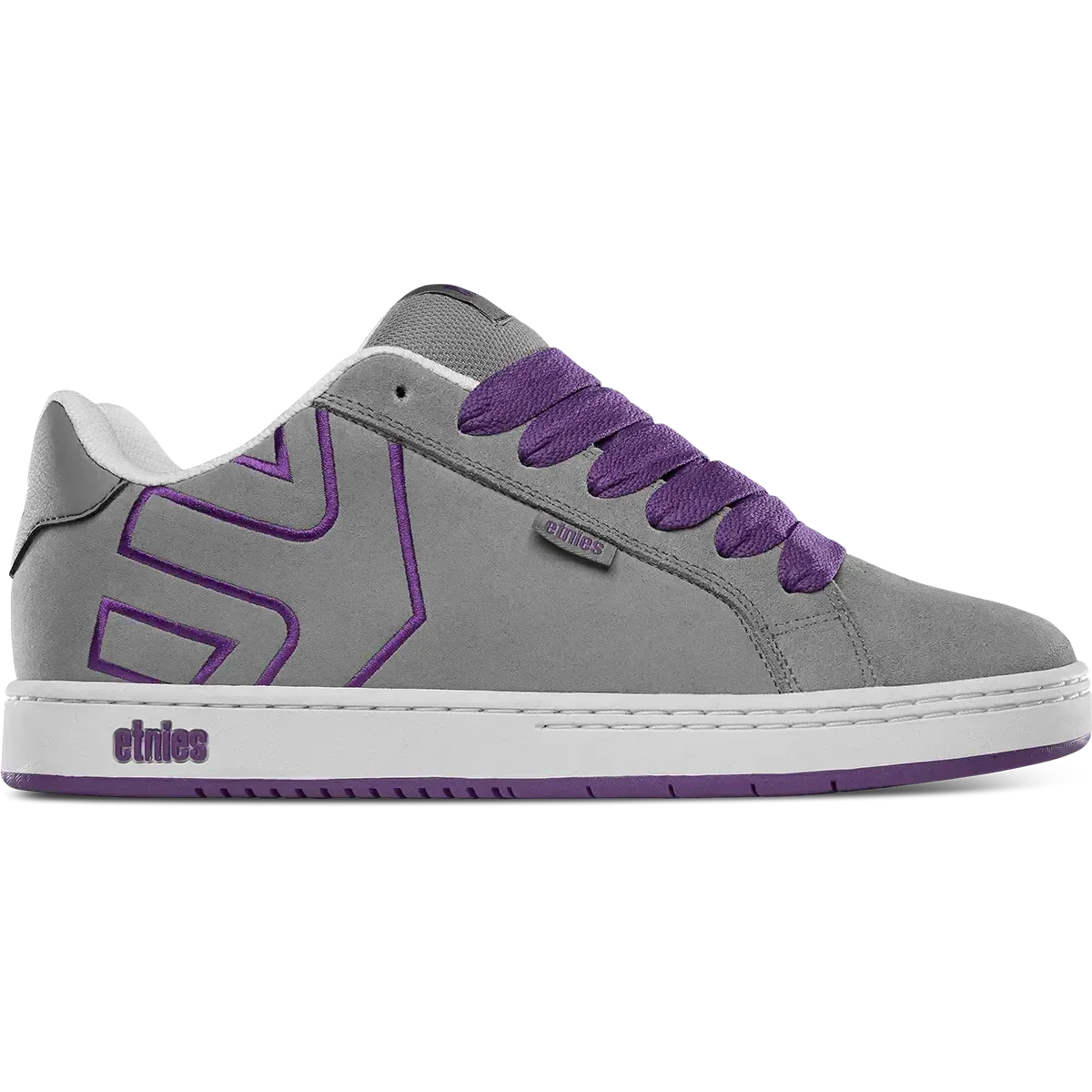 Etnies Men's Fader Grey/Purple Shoes