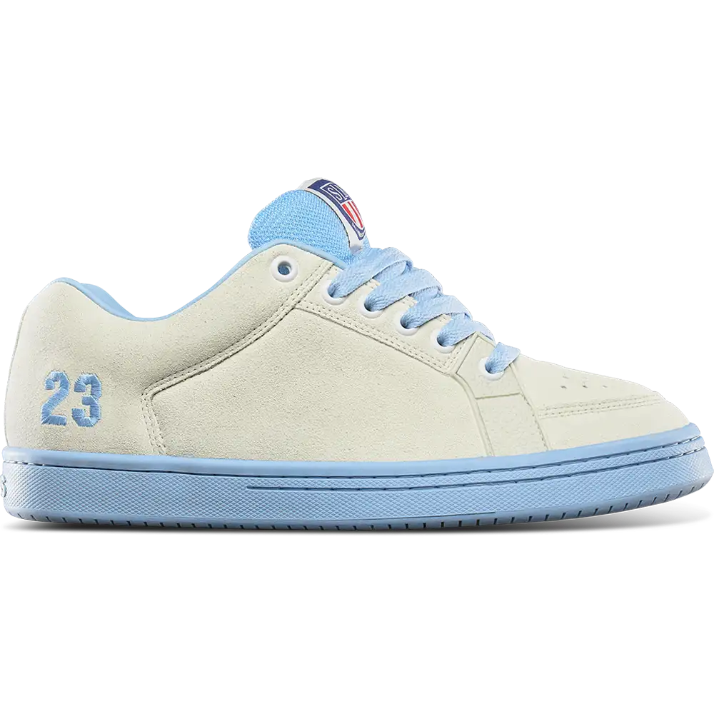 Etnies Mens Sal 23 White Blue Shoes