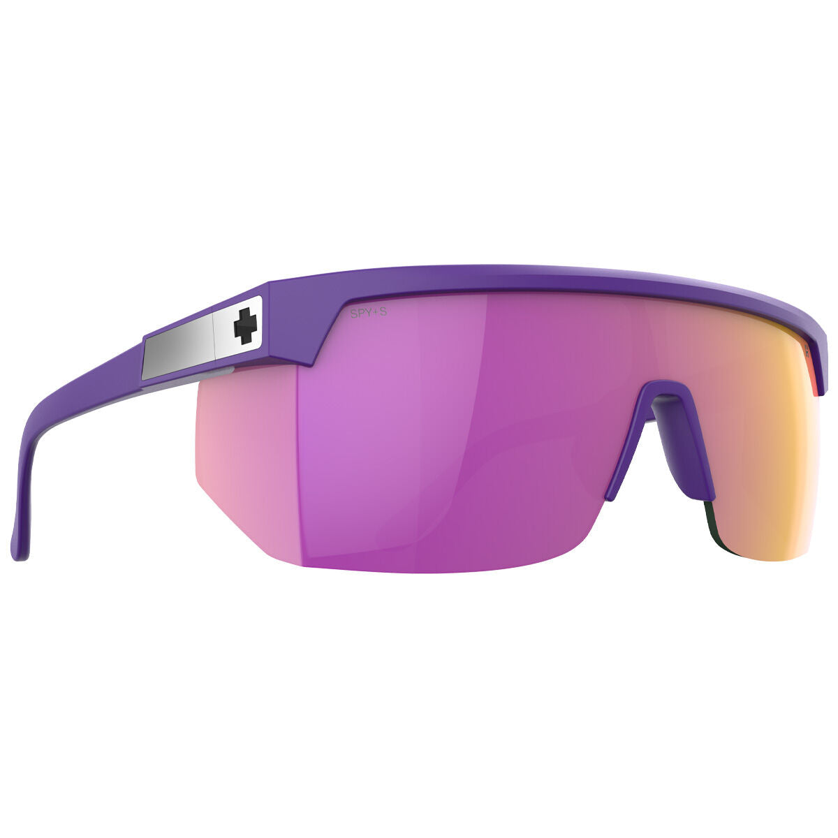 Spy Optics Men's Super Flynn Matte Purple Sunglasses