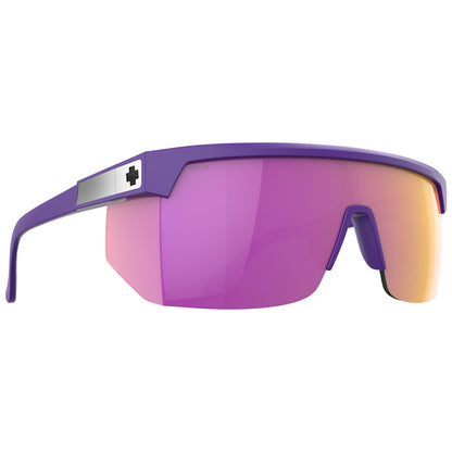 Spy Optics Men's Super Flynn Matte Purple Sunglasses