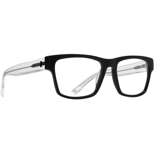 Spy Optics Eyeglass Frames Men's Weston 54 Matte Black Gloss Crystal Eyeglasses