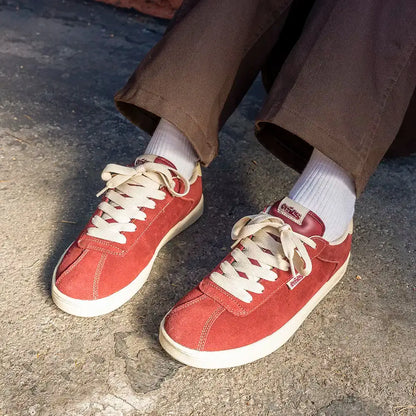 Etnies Men's Scam Burgundy/Tan Shoes