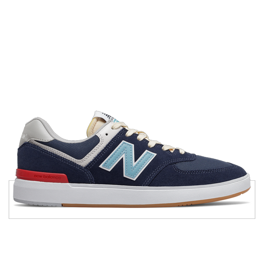 New Balance Numeric Men's All Coasts Am574 Navy Blue Shoes
