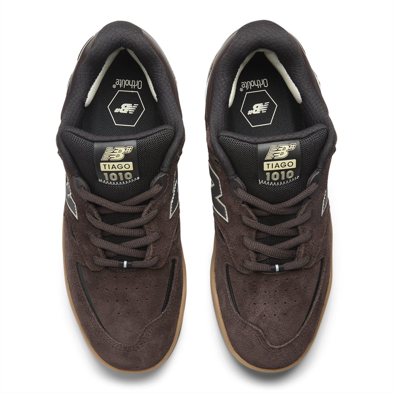 New Balance Numeric Men's Tiago Lemos 1010 Brown Black Shoes