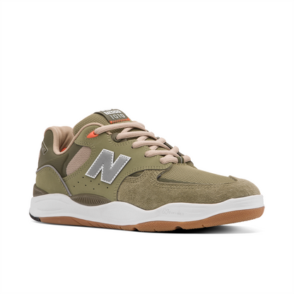 New Balance Numeric Men's Tiago Lemos 1010 Olive Orange Shoes