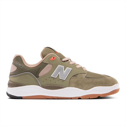 New Balance Numeric Men's Tiago Lemos 1010 Olive Orange Shoes