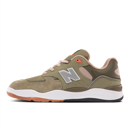 New Balance Numeric Men's Tiago Lemos 1010 Olive Orange Shoes