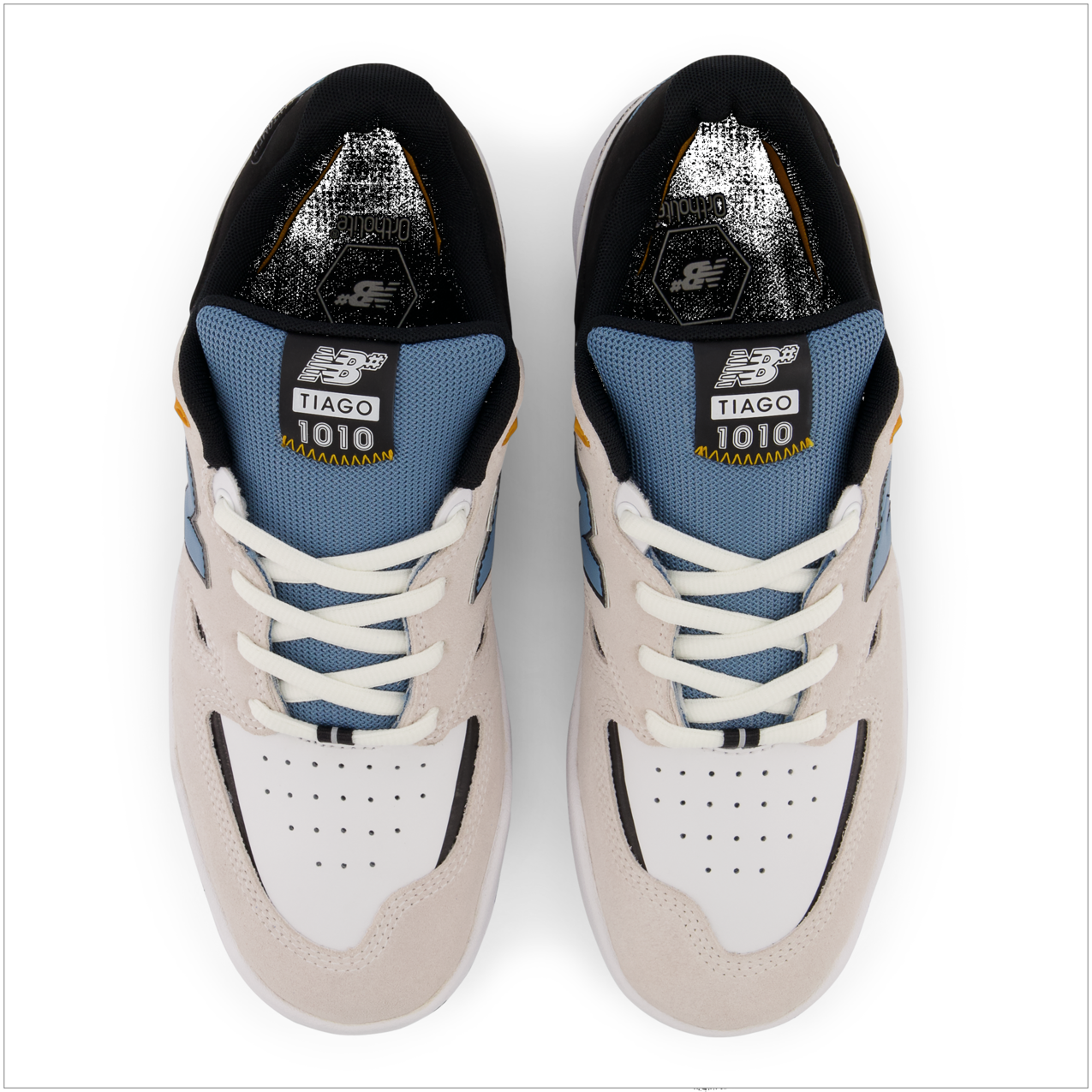 New Balance Numeric Men's Tiago Lemos 1010 White Blue Shoes