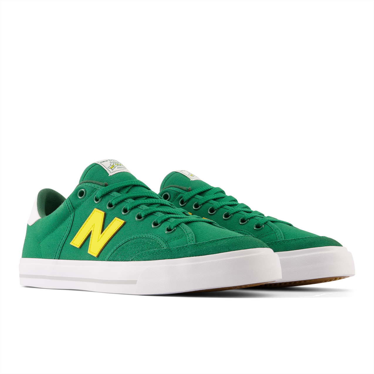 New Balance Numeric Men's 212 Pro Court Green Yellow Shoes