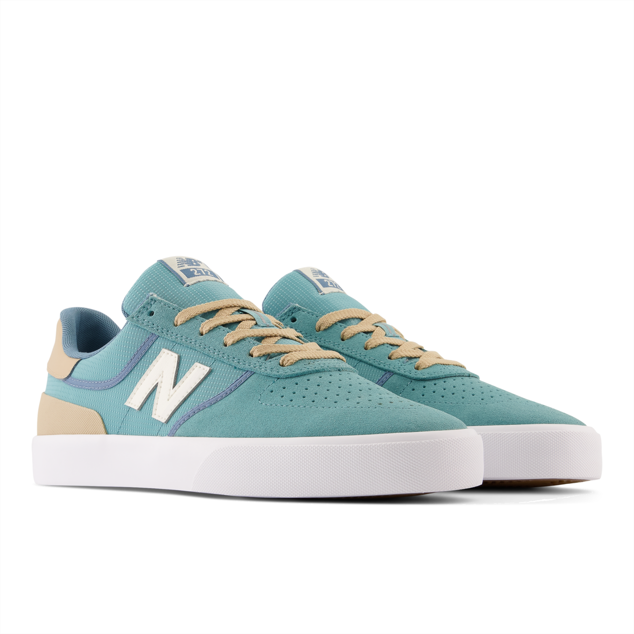 New Balance Numeric Men's 272 Blue Tan Shoes