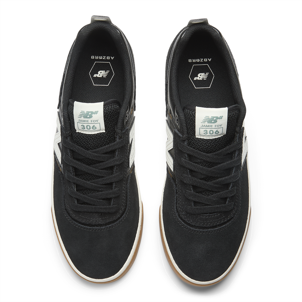 New Balance Numeric Men's Jamie Foy 306 Black Sea Salt Shoes