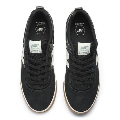 New Balance Numeric Men's Jamie Foy 306 Black Sea Salt Shoes
