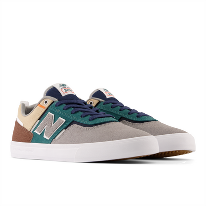 New Balance Numeric Men's Jamie Foy 306 Grey Teal Shoes