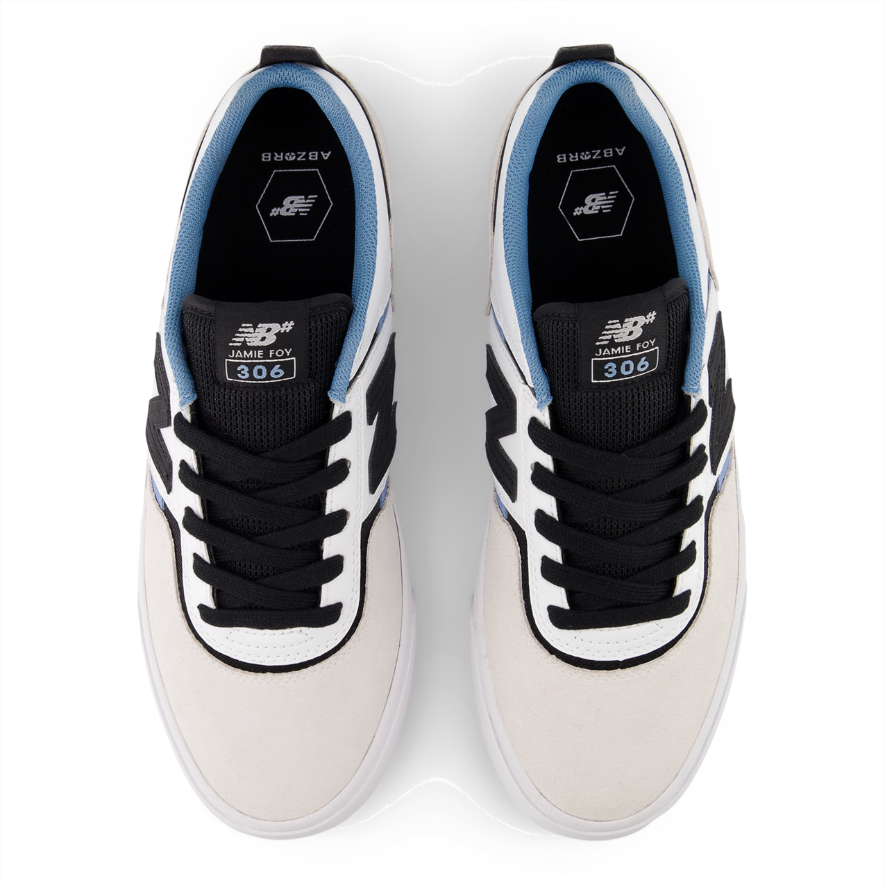 New Balance Numeric Men's Jamie Foy 306 Reflection White Shoes