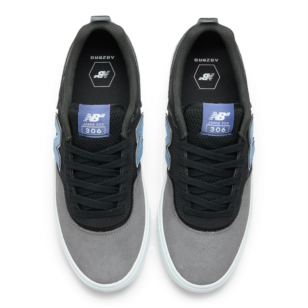 New Balance Numeric Men's Jamie Foy 306 Castlerock Black Shoes