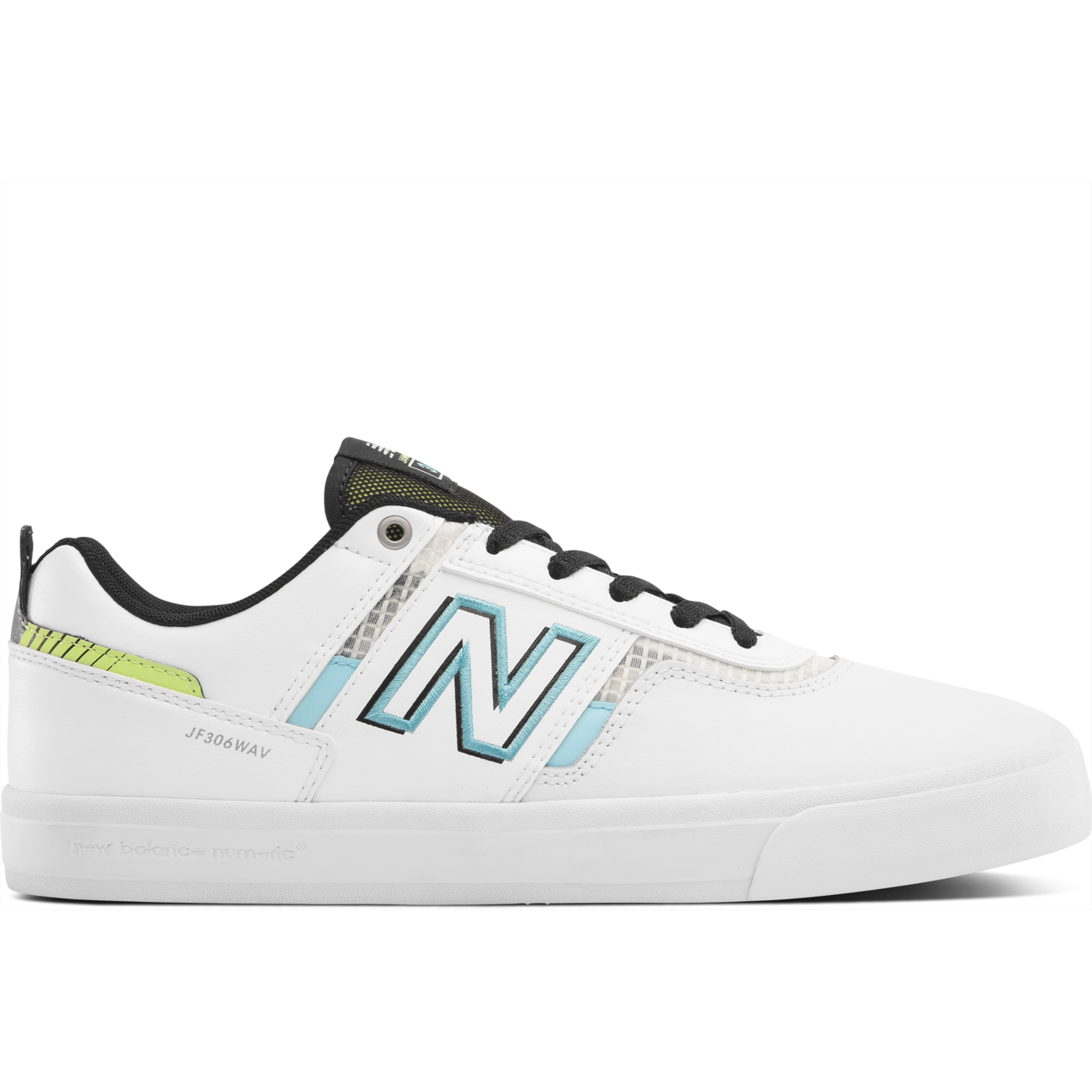 New Balance Numeric Men's Jamie Foy 306 White Aqua Sky Shoes