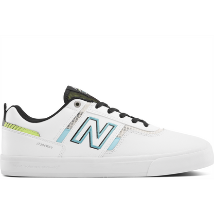 New Balance Numeric Men's Jamie Foy 306 White Aqua Sky Shoes