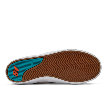 New Balance Numeric Men's Jamie Foy 306 White Teal Blue Shoes