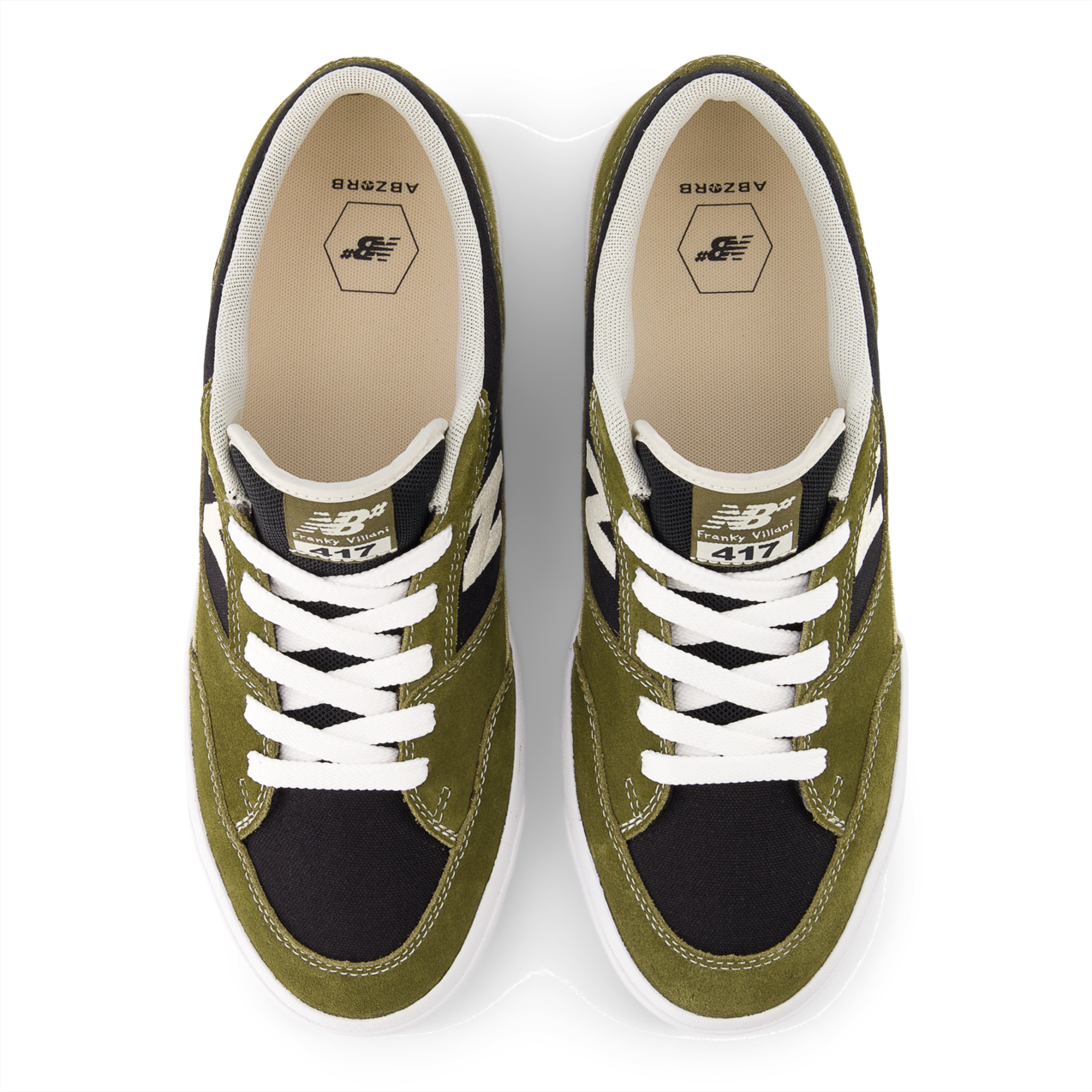 New Balance Numeric Men's Franky Villani 417 Low Woodland Black Shoes