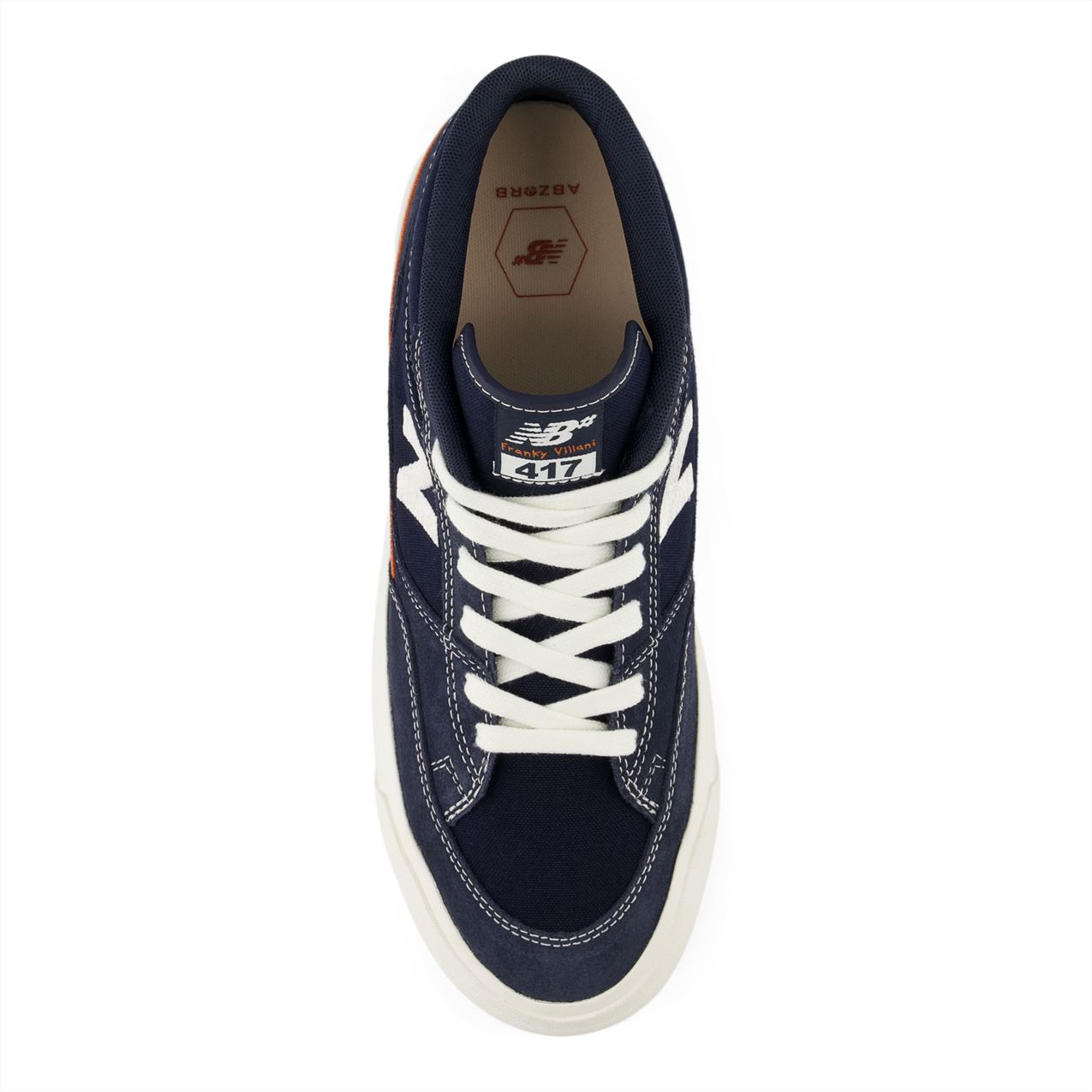 New Balance Numeric Men's Franky Villani 417 Navy White Shoes