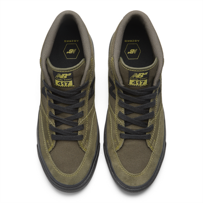 New Balance Numeric Men's Franky Villani 417 Dark Moss Black Shoes