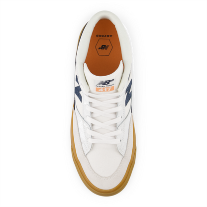 New Balance Numeric Men's Franky Villani 417 White Navy Shoes