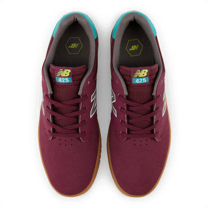 New Balance Numeric Men's 425 Burgundy Grey Shoes